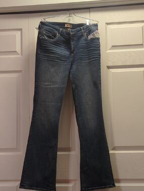 Kut from the Kloth Women's Dark Blue Boot Cut Jeans